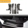 Adecuado para Mitsubishi Eclipse Cross 2018, tiras de umbral de puerta de acero inoxidable, pedales de bienvenida interiores, protección decorativa especial