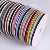 Cinta de Tejido Nervado Fina de 0.6 cm, Cinta Nervada Colorida de Alta Densidad, Accesorios para Bordes de Prendas, Cinta al por Mayor en Stock