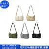 Bolsa Tote com Penugem RPET Bolsa Tote com Penugem Reciclada RPET Algodão Plissado Reciclado Bolsa de Axila Fábrica de Personalização