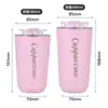 Taza de Acero Inoxidable 304 Engrosada con Aislamiento al Vacío, Aspecto de Alta Calidad, Portátil, para Coche, Taza de Café para Exteriores, Vaso de Agua Simple para el Hogar