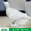 Imitação de pombo de aço inoxidável ao ar livre flor jardim pátio decorações abstrato imitação de pássaro de cobre simulação animal gramado ornamentos