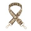 Nova cor diamante jacquard alça de ombro larga 3,8 cm alça longa de ombro único transversal substituição acessórios de bolsa feminina alça
