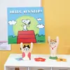 Chica Japonesa y Coreana Corazón Creativo Lindo Levanta las Manos Cerdo Cerdo Portanotas Mensaje Portafotos Adornos Decoración de Pasteles