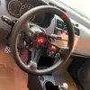 Volante deportivo MOMO V1 de 14 pulgadas, cóncavo profundo, para coche modificado, volante deportivo competitivo universal de PVC