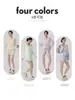 Traje Ligero de Protección Solar para Mujer, Ropa de Yoga con Capucha de Hilo Original de Manga Larga, Shorts Deportivos Casuales Sueltos y Transpirables