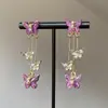 Pendientes Vintage de Alas de Cristal