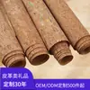 Portatarjetas de Etiqueta de Equipaje Ecológica de Corcho Europea Venta al por Mayor Colgante de Equipaje Etiqueta con Veta de Madera Etiqueta de Información Personal