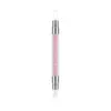 Caneta de silicone para nail art com ponta dupla, pacote único, caneta pressionadora de adesivo para pintar e aplicar pó de espelho mágico, fabricante