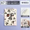 Caderno em Branco A5 Divertido Lol Text Fofo Estilo Ins Especial para Estudante Caderno de Mão Espesso