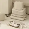 Bolsa de almacenamiento para viajes, bolsa de compresión para equipaje de viaje, bolsa organizadora portátil para ropa interior y ropa, bolsa de almacenamiento para ropa
