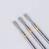 Prego pequeno de liga com cabeça chata e dentes cabeça de esmalte cabeça chata dente aberto empurrar ferramenta de unha de fachada aço de tungstênio broca removedora de unha