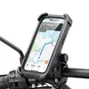 Soporte para Teléfono de Vehículo Eléctrico, Soporte para Teléfono de Navegación para Bicicleta Eléctrica, Soporte para Repartidor, Soporte para Teléfono Antichoque y Antivibración