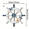 Decoración de Crucero Oceánico de Verano Transfronterizo 2026 Llavero de Decoración Colgante de Madera Artesanías para el Hogar