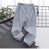Pantalones Antimosquitos para Niños 2024 Nuevo Verano Malla Transpirable Hielo de Seda Delgados Casuales para Niños