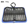 El Fabricante Suministra Herramientas: Pinzas Antiestáticas Negras de Acero Inoxidable con Bordes Redondeados y Puntas Curvas para Desmontaje, Extensión de Pestañas y Kits de Lienzo