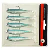 Cebo Artificial 9cm 12g Anzuelo Único Cola en T Plomado Hundimiento Señuelo Blando Venta al por Mayor Señuelo de Natación