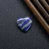 Corazón de Melocotón de Cristal Venta al por mayor Transfronteriza Colgante de Jade Accesorios Pulsera Colgante Hecho a Mano en Forma de Corazón Adorno 20 mm Piedra Preciosa