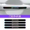 Adecuado para coches Toyota Platinum 3X/Platinum 4X, Pegatinas de Resina de Colores para Cenicero de Puerta y Tiras Anticolisión