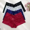 Pantaletas de Talla Grande Encaje Boyshorts de Mujer Talla Grande Boxer Briefs