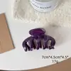 Yhj Accesorios para el Cabello Nuevo Patrón de Mármol Retro Pin de Tiburón para Recogido en la Parte Trasera de la Cabeza, Pinza para el Cabello de Mujer