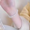 Anillo para el Cabello de Hilo Irregular Estilo Chino Sencillo y Fresco Pulsera Fresca de Verano y Sensación Pulsera Elástica Pequeña Accesorio para el Cabello Titular
