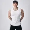 Chaleco Pesado de 310g sin Mangas para Hombre, Talla Grande Verano 2025 Deportivo Casual Base para Entrenamiento Fitness Camiseta