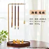 Novo Porta-Canetas com Gaveta Multifuncional Estilo Chinês para Iniciantes em Caligrafia, Vintage e Requintado