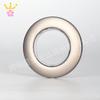 Anillo de cortina de plástico ABS grueso para tela, materia prima de plástico, anillo silenciador de plástico perforado, venta al por mayor, anillo de círculo de comercio exterior directo de fábrica