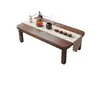 Mesa plegable pequeña para mirador, mesa tatami de madera maciza para uso doméstico, mesa de centro pequeña, mesa baja para estudiar en la cama, mesa para mirador