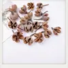 Pendientes de Planta Fruta Bellota Hechos a Mano DIY Fruta Pendientes Personalizados Creativos Material Chica Linda Pendientes Retro