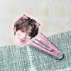 Grupo de Texto Choi Beokgyu Choi Yeonjun Acrílico Presilha de Cabelo Grampo Acessório de Cabelo Fã de Concerto Mercadoria