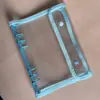 Em Estoque A5 Glitter PVC Capa Flexível Porta-Cartões Caderno de Folhas Soltas 6 Furos Fivela Dupla Encadernado na Borda Álbum de Fotos de Idols Álbum de Idols Porta-Cartões