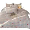 Funda de edredón de terciopelo de leche pieza única invierno engrosada franela vellón de coral dormitorio persona individual 150x200 doble cara vellón añadido funda de edredón a