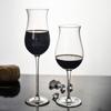 Taça de vinho estilo europeu vidro sódio-cálcico boca larga taça de vinho reforçada boca invertida taça de vinho Borgonha cálice conjunto de vinho