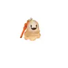 Llavero de fantasma colorido que brilla en la oscuridad para Halloween, linda decoración para mochila, accesorio favorito y regalo para estudiantes y niñas