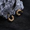 Pendientes de acero inoxidable de alta calidad Perla pendientes de otoño e invierno de aspecto caro fundición geométrica calientes pendientes todo-partido Moda