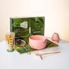Juego de Té Matcha de Cerámica Caja de Regalo de Hongo Estilo Japonés Transfronterizo Estilo Ins Tazón de Matcha Juego de Regalo de Alto Valor