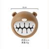 Suporte de toalha de urso para parede, suporte de toalha de pano para pendurar, criativo, desenho animado, banheiro, suporte de toalha não perfurado