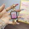 Pulsera Estrella de Piedra Ojo de Gato Banda de Reloj de Metal Adecuada para Apple Watch iWatch 12ª Generación 11/10Se