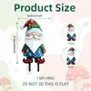 Inserciones Temáticas Navideñas Papá Noel Muñeco de Nieve Casa Navideña Reno y Otros Tienda Hogar Decoración Festiva Inserciones de Piso de PVC