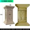 Molde de Pilar Quadrado Pilar de Coluna Romana Base de Pilar de Grade de Corrimão Pedestal de Pilar Quadrado Pilar de Varanda de Vila Pedestal Grande de Cimento Decoração Estilo Europeu
