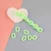 Cor em forma de U cadeia aberta chaveiro saco cadeia diy artesanal pulseira caseira jóias acessórios de material