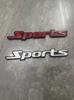 Aplicável ao SPORT Sports versão modificada logotipo do carro esporte metal 3D etiqueta da cauda etiqueta do carro rotulagem do carro