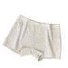8812 Cueca Boxer Probiótica Simples para Meninas, Floral Algodão Puro 7A Proteção Antibacteriana na Virilha Calça de Segurança Duas em Um