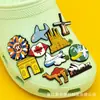 Atração Turística Transfronteiriça Novo Estilo Tamanco Sapato Flor Acessórios Sapato de Jardim Sapato Decorativo DIY Fivela de Sapato Pvc Desenho Animado Flor de Sapato Fivela