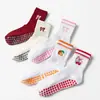Suministro Exclusivo Transfronterizo de Calcetines de Yoga para Mujer, Calcetines de Media Caña, Calcetines Deportivos, Fitness en Interiores, Aeróbicos de Otoño e Invierno, Calcetines Deportivos Antideslizantes, Fitness