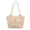 Bolsa de Ombro Fashion com Fivela de Fechadura para Mulheres 2026 Verão Nova Cor Degradê Versátil Bolsa Tote de Grande Capacidade Bolsa para o Dia a Dia