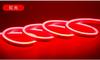 Luz de Neon LED de Baixa Tensão Transfronteiriça da Amazon com Placa Flexível Publicidade Letra Luminosa Padrão Grafite Tira de Luz Suave