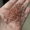 Acessórios de brinco de gancho de orelha de cobre populares transfronteiriços, acessórios de joias DIY feitos à mão, ganchos de orelha e brincos semiacabados, atacado e personalização