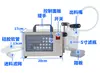 Máquina Envasadora Engarrafadora Quantitativa Automática Completa para Líquidos em Pequena Escala Vinho Bebida Água Mineral Máquina Envasadora com Filtro Baijiu